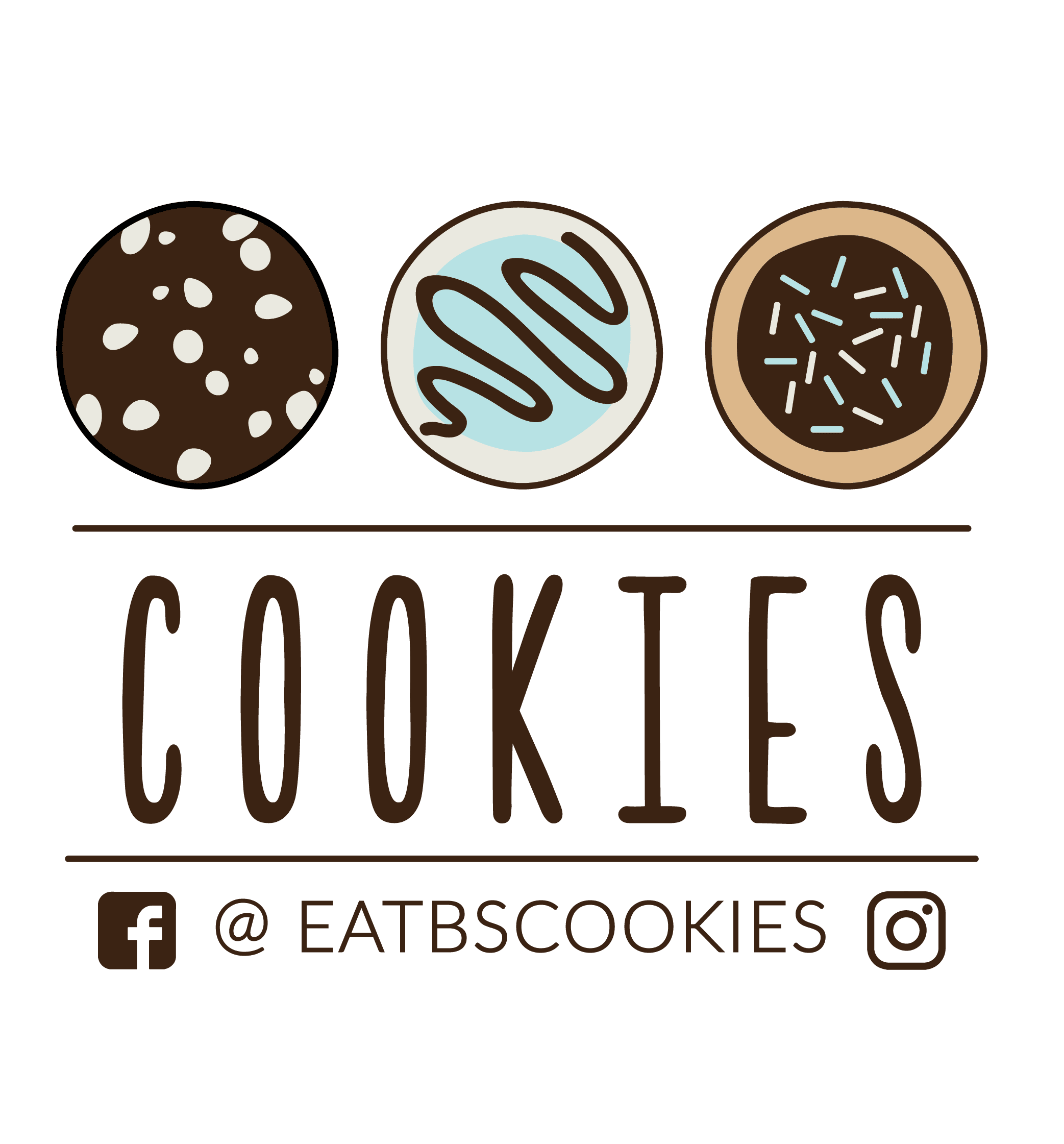 Bs Cookies logo social ad