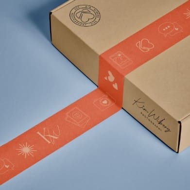 Kim Wiberg Custom Brand and Website Design