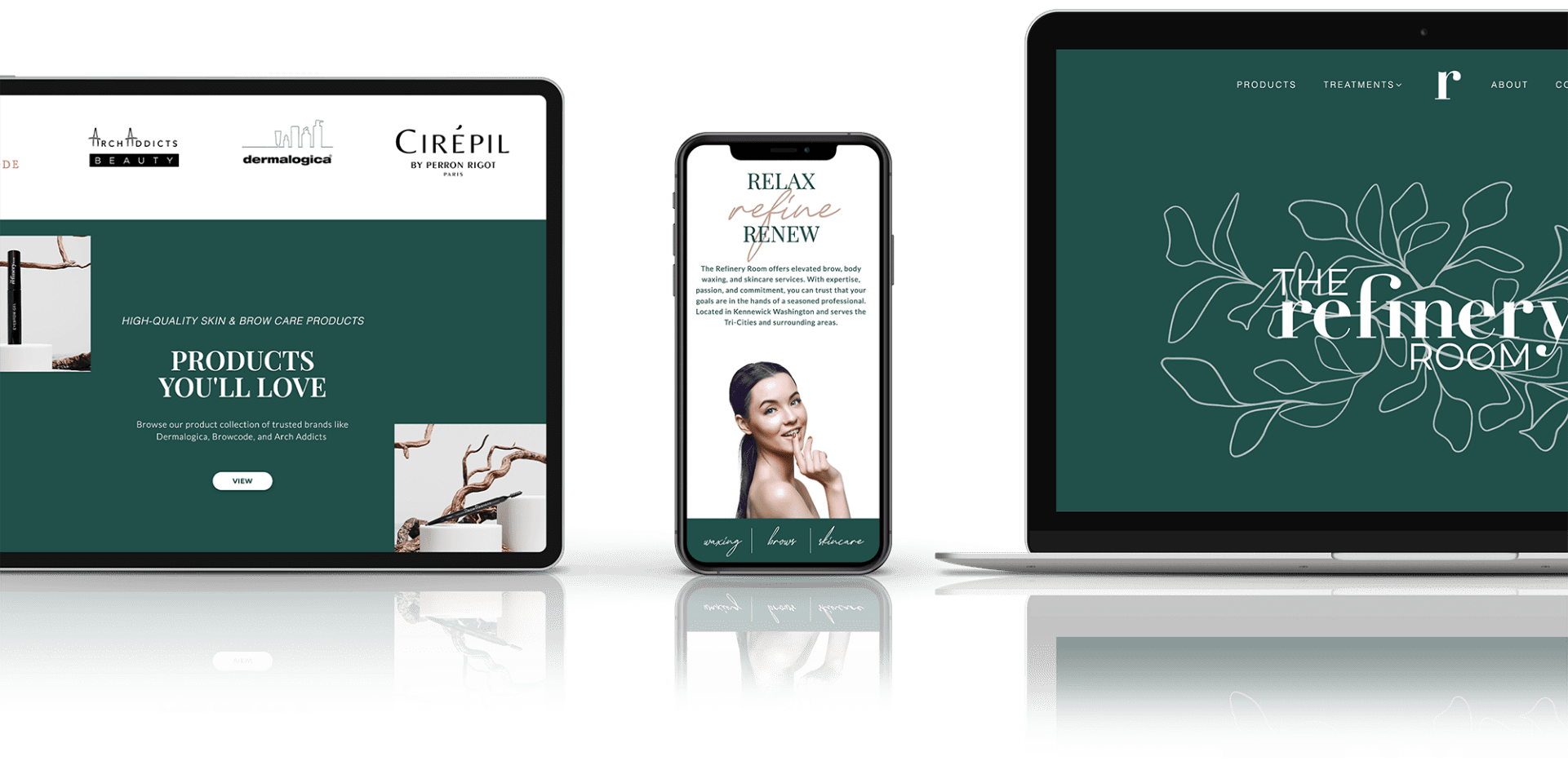 TRR Website Design Custom